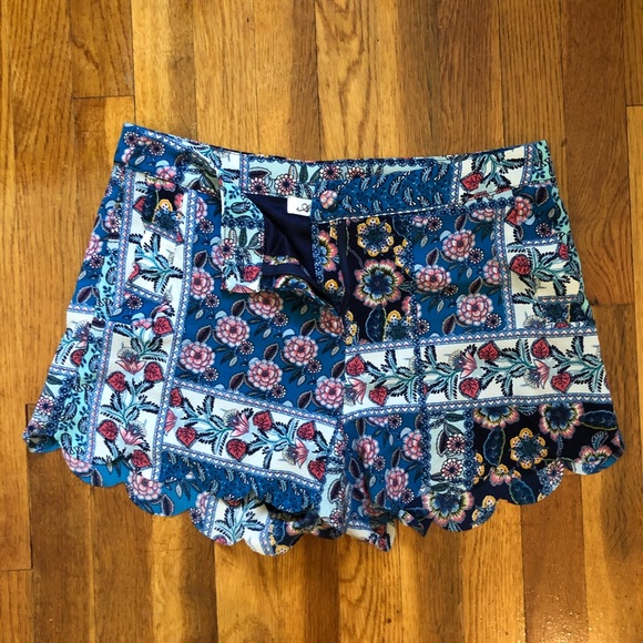 Blue patterned shorts - Picture 6 of 6